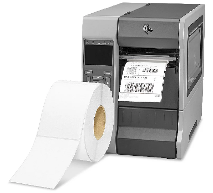 Direct Thermal Roll Labels - 4" x 6", 8"OD,Color